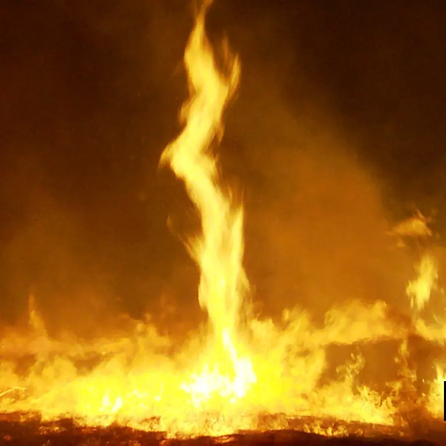 Fire vortices — visual reference