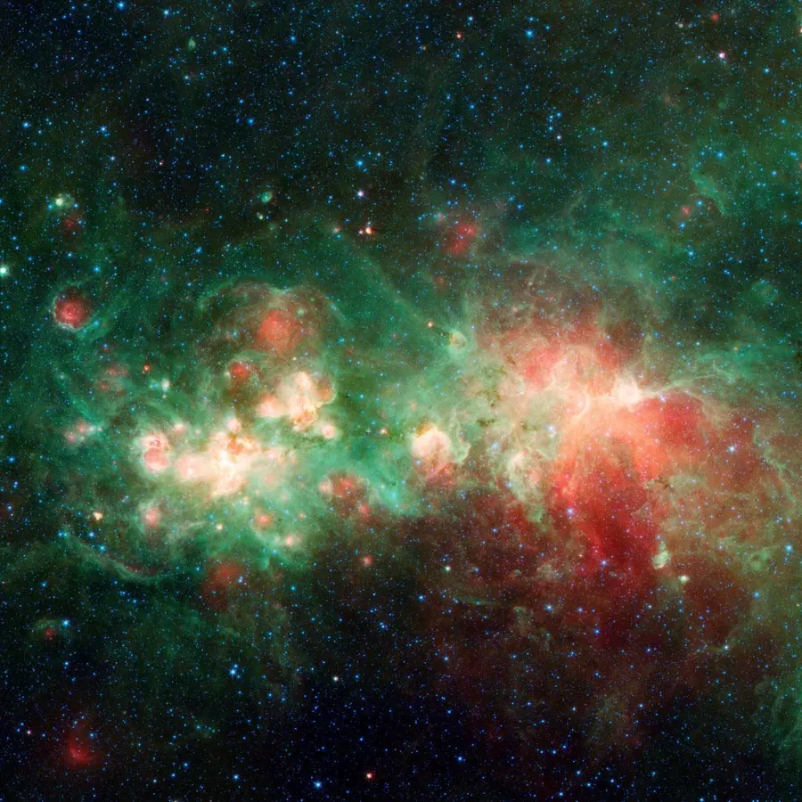 Star-forming cores — visual reference