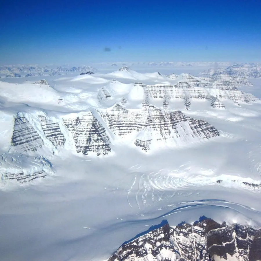 Glacier tongues — visual reference