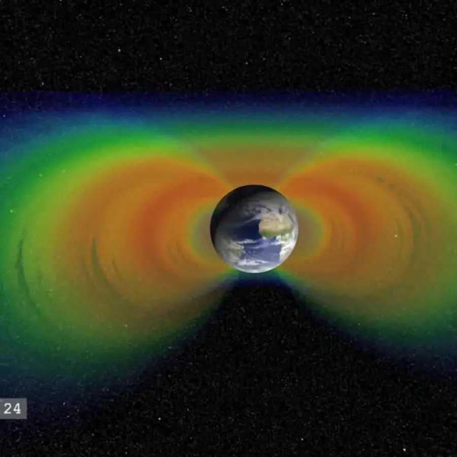 Van Allen belts — visual reference