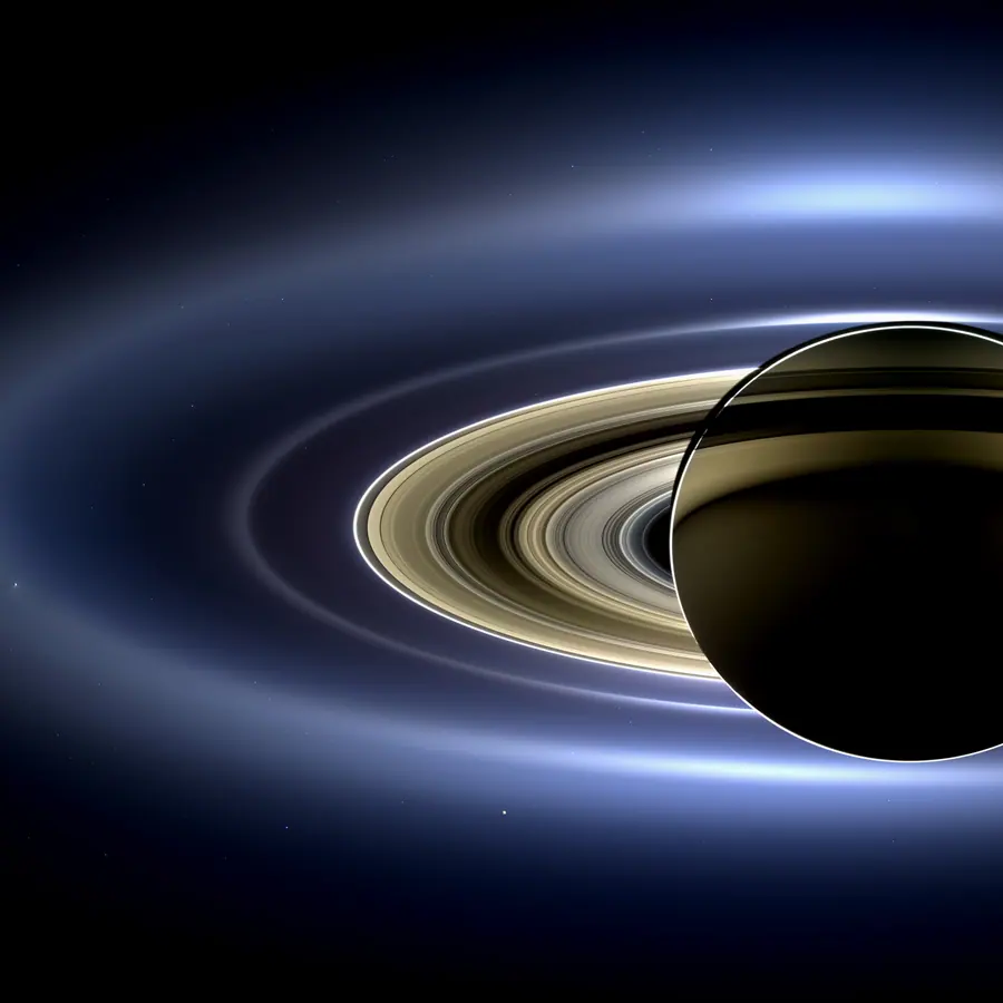 Saturn ring fine structure — visual reference