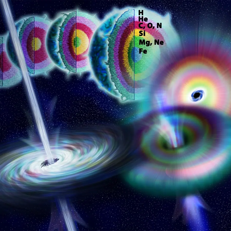 Gamma-ray burst fireballs — visual reference