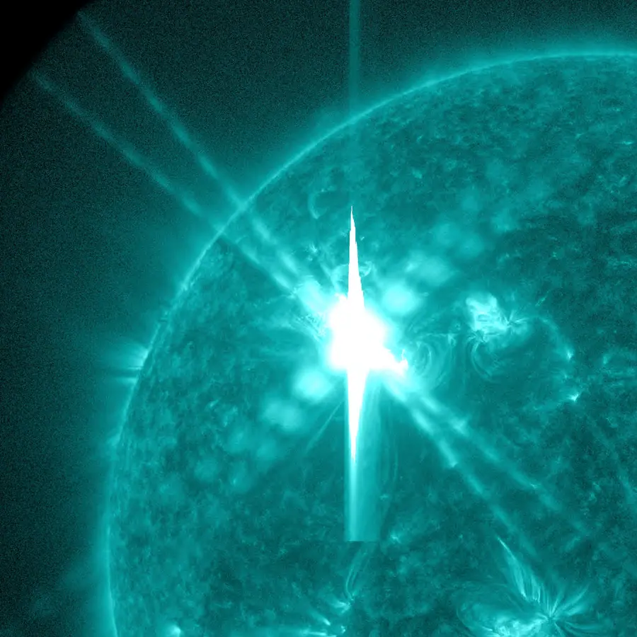Solar eruption arcs — visual reference